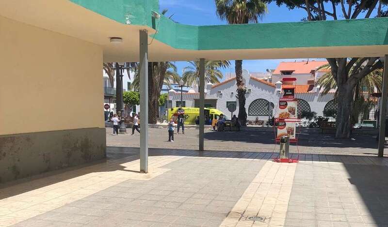 La mujer fue atendida por personal de una ambulancia del SUC/TA.